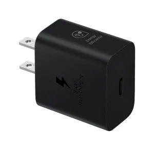 ACCSAMEPT2510NB Samsung Adaptador de Corriente USB-C 25 W Negro - Imagen 1