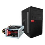 Terrax MIC TX-1706C Case con Fuente de 600 W Negro